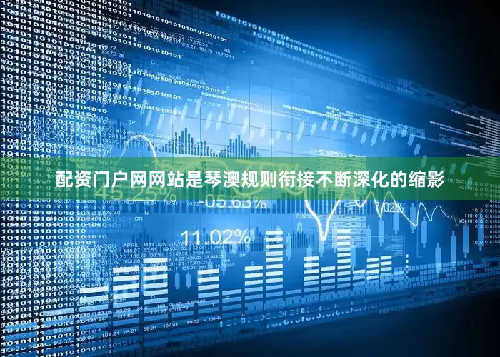 配资门户网网站是琴澳规则衔接不断深化的缩影