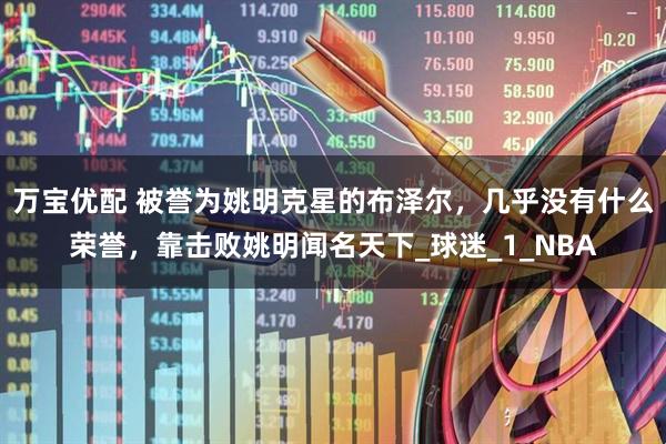 万宝优配 被誉为姚明克星的布泽尔，几乎没有什么荣誉，靠击败姚明闻名天下_球迷_1_NBA